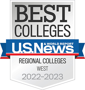 U.S. News & World Report Best Colleges Award for Regional Colleges West, 2022-2023.